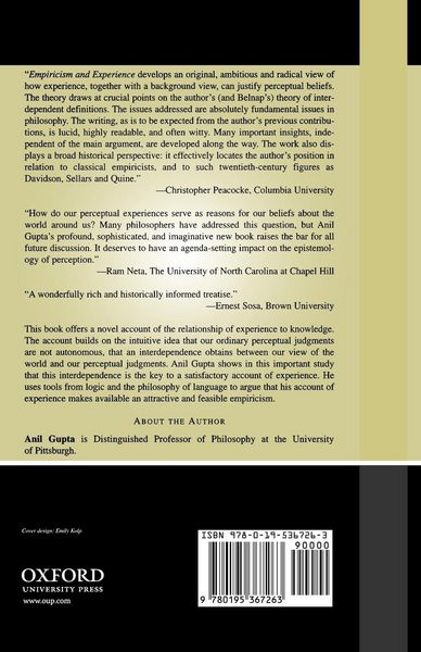 Produktbild: Empiricism and Experience