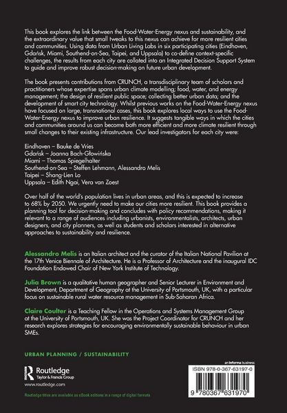 Produktbild: Designing Sustainable and Resilient Cities