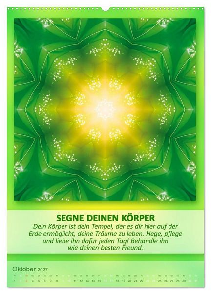 Produktbild: Light Energy Mandalas - Kalender - Vol. 2 (Wandkalender 2027 DIN A2 hoch), CALVENDO Monatskalender
