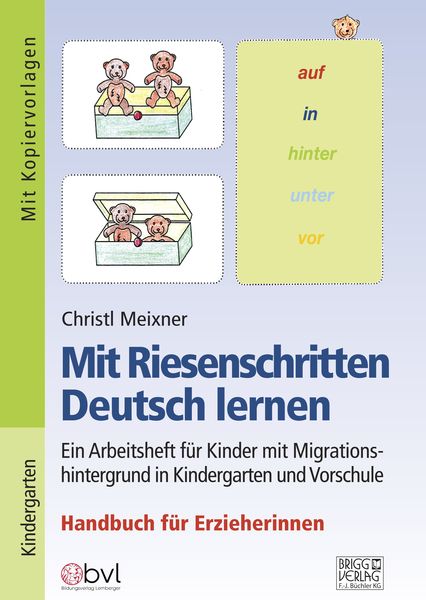 Produktbild: Mit Riesenschritten Deutsch lernen - Handbuch
