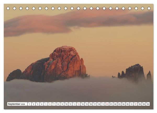 Produktbild: S&uuml;dtirol im Jahreslauf (Tischkalender 2026 DIN A5 quer), CALVENDO Monatskalender