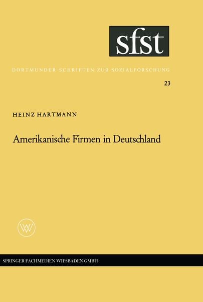 Produktbild: Amerikanische Firmen in Deutschland