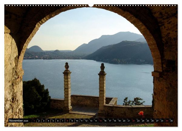 Produktbild: Wundersch&ouml;nes Tessin (hochwertiger Premium Wandkalender 2026 DIN A2 quer), Kunstdruck in Hochglanz