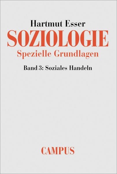 Produktbild: Soziologie. Spezielle Grundlagen