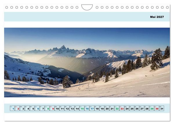 Produktbild: Alpen - Panorama - Mehr Aussicht geht nicht (Wandkalender 2027 DIN A4 quer), CALVENDO Monatskalender