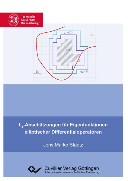 Produktbild: L1-Absch&auml;tzungen f&uuml;r Eigenfunktionen elliptischer Differentialoperatoren
