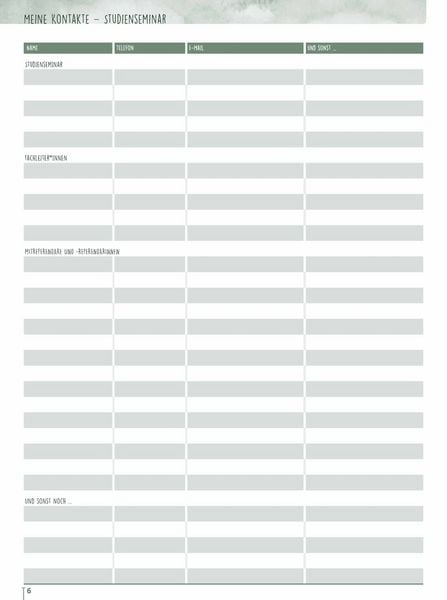 Produktbild: Mein Schulplaner f&uuml;rs Referendariat Schuljahr 2026/2027