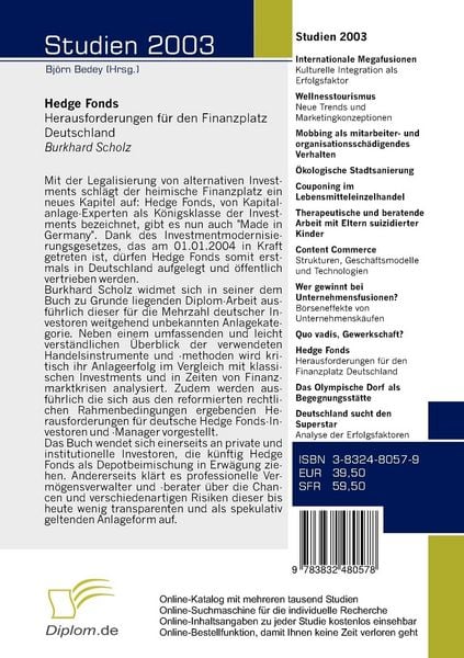 Produktbild: Hedge Fonds