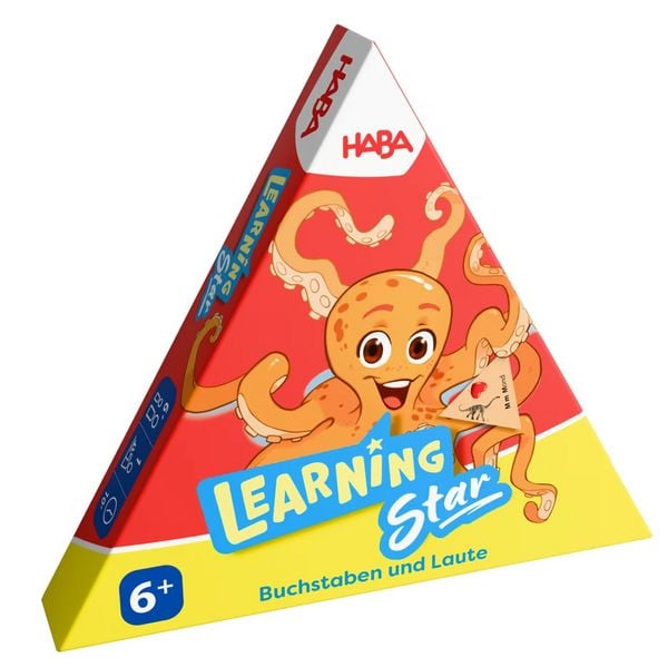 HABA 2013369002 - play+learn: Learning Star, Buchstaben und Laute, Legespiel