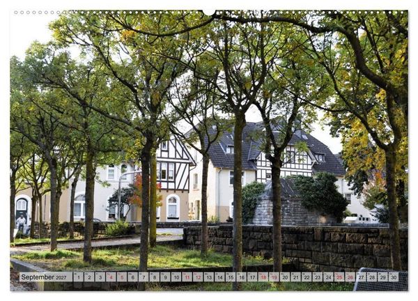Produktbild: Leverkusen und seine Stadtteile (Wandkalender 2027 DIN A2 quer), CALVENDO Monatskalender