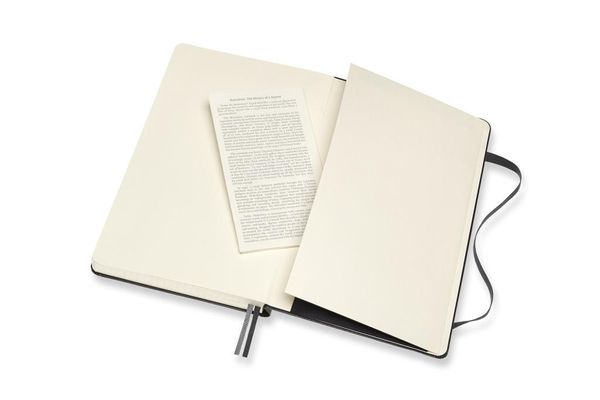 Produktbild: Moleskine Notizbuch Large/A5, Kariert, Erweiterte Seitenanzahl, Schwarz