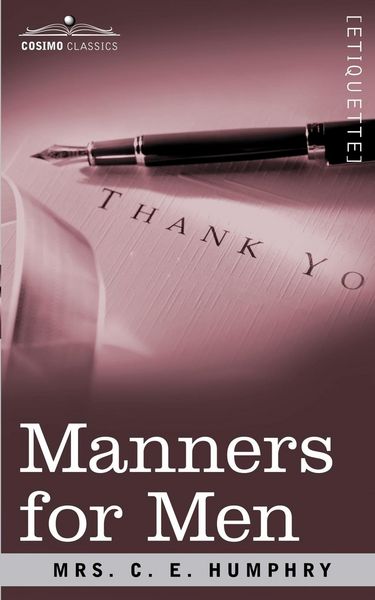 Produktbild: Manners for Men