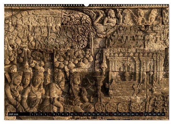 Produktbild: Yogyakarta - Indonesien (hochwertiger Premium Wandkalender 2026 DIN A2 quer), Kunstdruck in Hochglanz