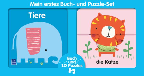 Produktbild: Mein erstes Buch- und Puzzle Set - Tiere