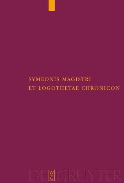 Produktbild: Symeonis Magistri et Logothetae Chronicon