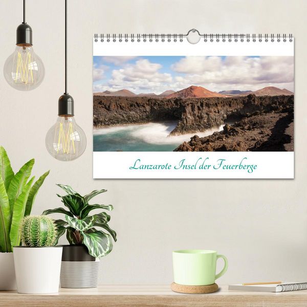 Produktbild: Lanzarote - Insel der Feuerberge (Wandkalender 2026 DIN A4 quer), CALVENDO Monatskalender