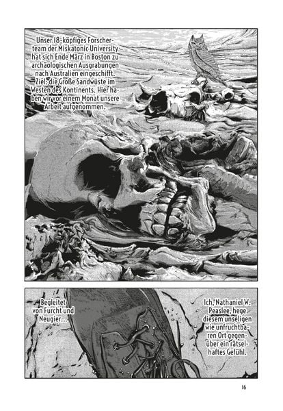 Produktbild: H.P. Lovecraft Manga: Der Schatten aus der Zeit