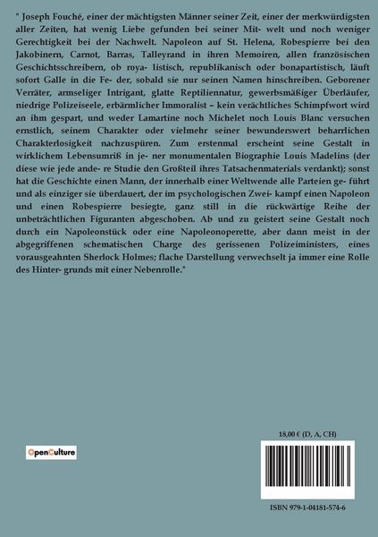 Produktbild: Joseph Fouch&eacute;