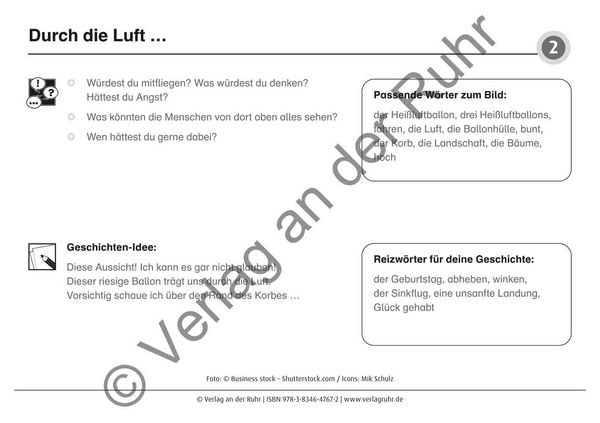 Produktbild: 80 Bild-Impulse als Erz&auml;hl- und Schreibanl&auml;sse - Band 2