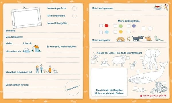 Produktbild: Schlau f&uuml;r die Schule: Mein Freundschaftsbuch