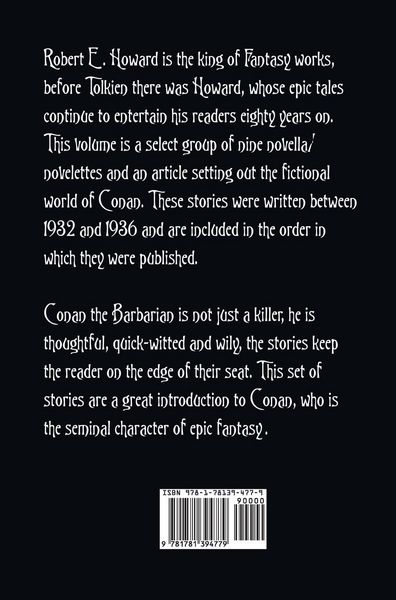 Produktbild: Conan the Barbarian, selected short stories including Gods of the North, Iron Shadows in the Moon, Queen of the Black Coast, The Devil in Iron, The People of the Black Circle, A Witch Shall be Born, Jewels of Gwahlur, Beyond the Black River, Shadows in Za