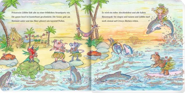 Produktbild: Prinzessin Lillifee und der kleine Delfin (Pappbilderbuch)