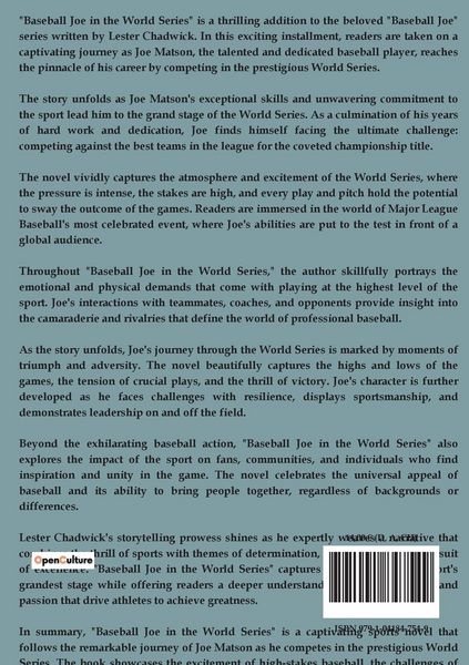 Produktbild: Baseball Joe in the World Series