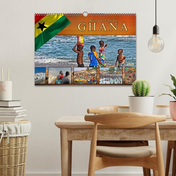 Produktbild: Reise durch Afrika - Ghana (Wandkalender 2026 DIN A3 quer), CALVENDO Monatskalender