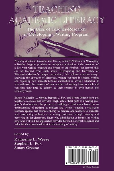 Produktbild: Teaching Academic Literacy