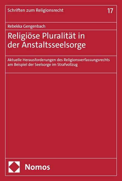 Produktbild: Religi&ouml;se Pluralit&auml;t in der Anstaltsseelsorge