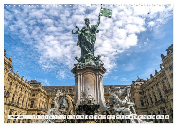 Produktbild: Die Romantische Strasse (Wandkalender 2026 DIN A2 quer), CALVENDO Monatskalender