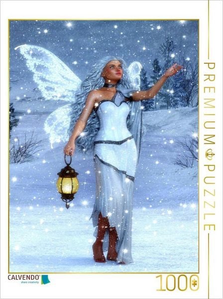 Produktbild: CALVENDO Puzzle Schneefall | 1000 Teile Lege-Gr&ouml;&szlig;e 64x48cm Foto-Puzzle f&uuml;r gl&uuml;ckliche Stunden