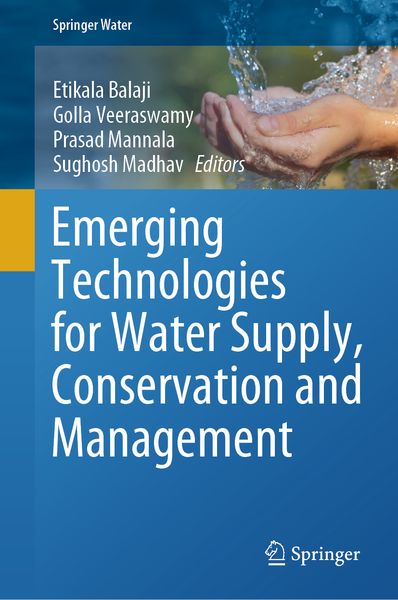 Produktbild: Emerging Technologies for Water Supply, Conservation and Management