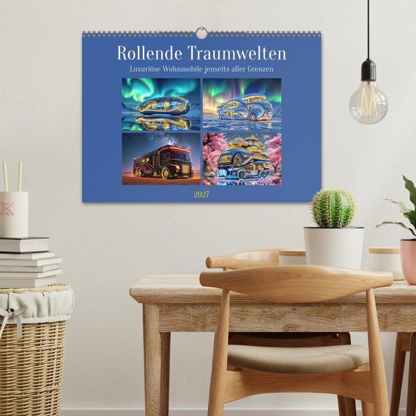 Produktbild: Rollende Traumwelten (Wandkalender 2027 DIN A3 quer), CALVENDO Monatskalender