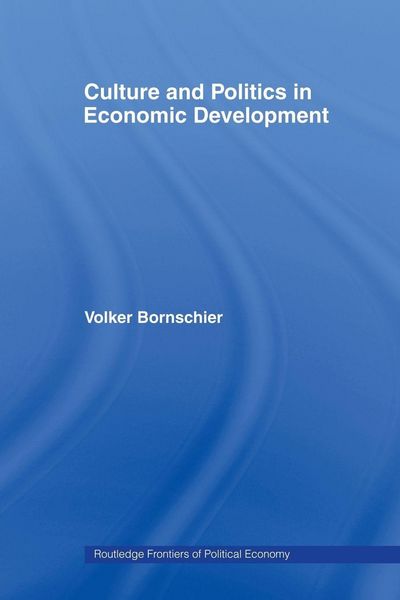 Produktbild: Culture and Politics in Economic Development