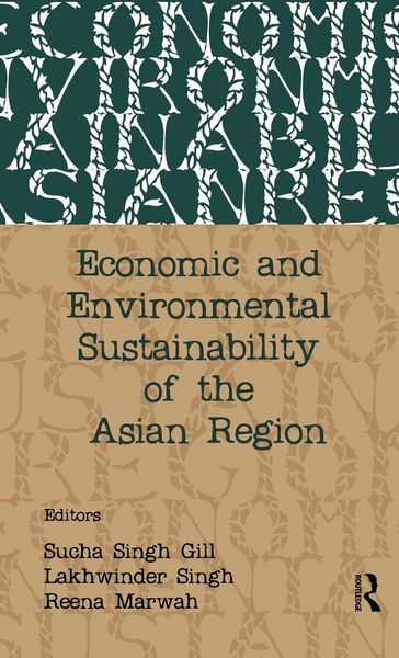 Produktbild: Economic and Environmental Sustainability of the Asian Region