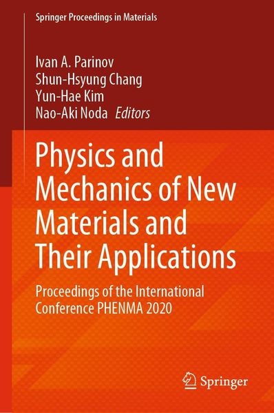 Produktbild: Physics and Mechanics of New Materials and Their Applications