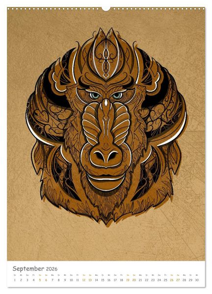 Produktbild: Fauna Fantastica (hochwertiger Premium Wandkalender 2026 DIN A2 hoch), Kunstdruck in Hochglanz