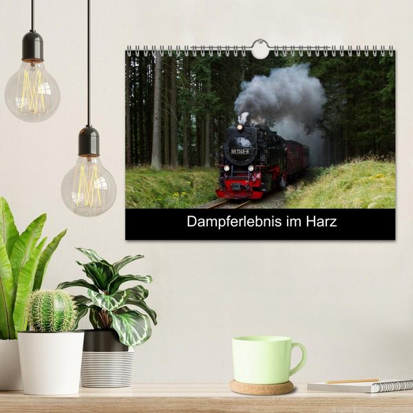 Produktbild: Dampferlebnis im Harz (Wandkalender 2026 DIN A4 quer), CALVENDO Monatskalender