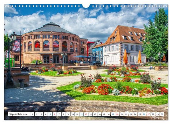 Produktbild: Haguenau - eine Perle im Nordelsass (Wandkalender 2026 DIN A3 quer), CALVENDO Monatskalender