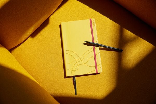 Produktbild: share Notizbuch A5 punktkariert lavendel