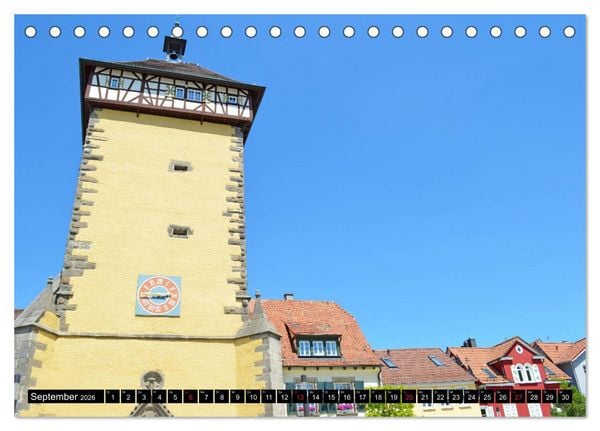 Produktbild: Reutlingen - Tor zur Schw&auml;bischen Alb (Tischkalender 2026 DIN A5 quer), CALVENDO Monatskalender