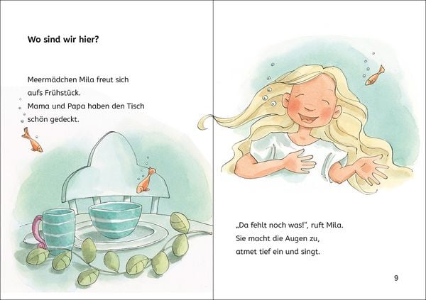 Produktbild: Lesel&ouml;wen 1. Klasse - Das Meerm&auml;dchen und der versunkene Schatz