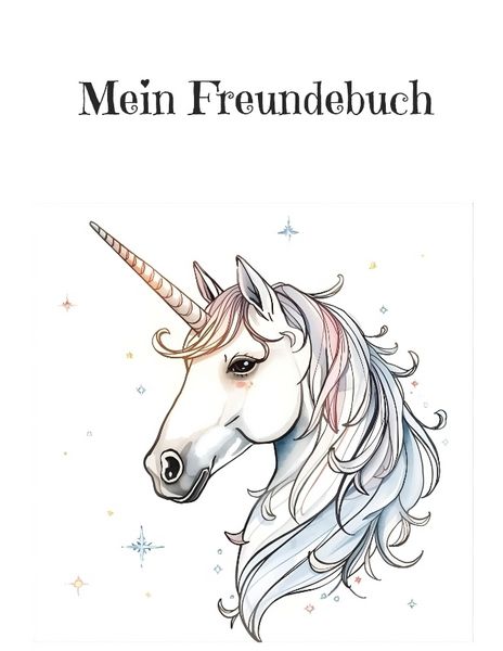 Produktbild: Mein Freundebuch f&uuml;r Fantasie und Einhorn Freunde