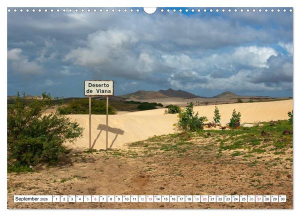 Produktbild: Boa Vista - Kapverden. Die Gem&uuml;tliche (Wandkalender 2026 DIN A3 quer), CALVENDO Monatskalender