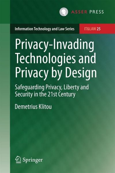 Produktbild: Privacy-Invading Technologies and Privacy by Design