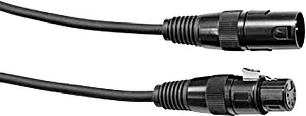 Produktbild: Eurolite 5 - Pol DMX Verbindungskabel [1x XLR-Stecker 5 polig - 1x XLR-Buchse 5 polig] 3.00m