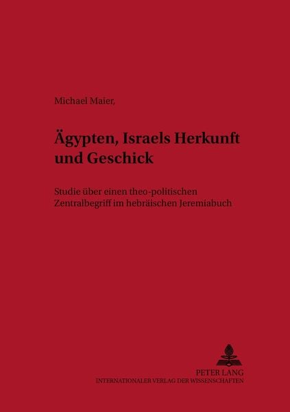 Produktbild: &Auml;gypten &ndash; Israels Herkunft und Geschick