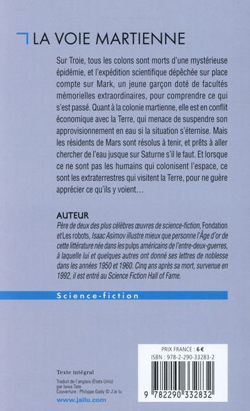 Produktbild: La voie martienne