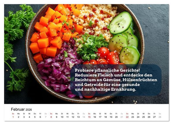 Produktbild: Nachhaltige Neujahrsvors&auml;tze - Der umweltfreundliche Jahreskalender (Wandkalender 2026 DIN A2 quer), CALVENDO Monatskalender